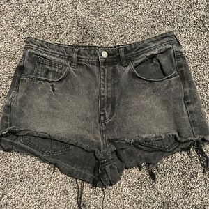 H&M High Waist Short Shorts